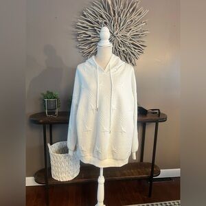 White star sweatshirt